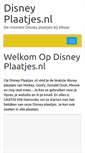 Mobile Screenshot of disney-plaatjes.nl