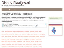 Tablet Screenshot of disney-plaatjes.nl